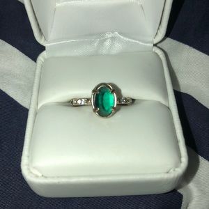 May birth stone ring (never worn)
